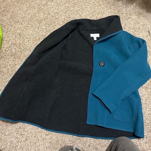 JM Collection Peacoat style jacket, size M - Picture 7 of 7